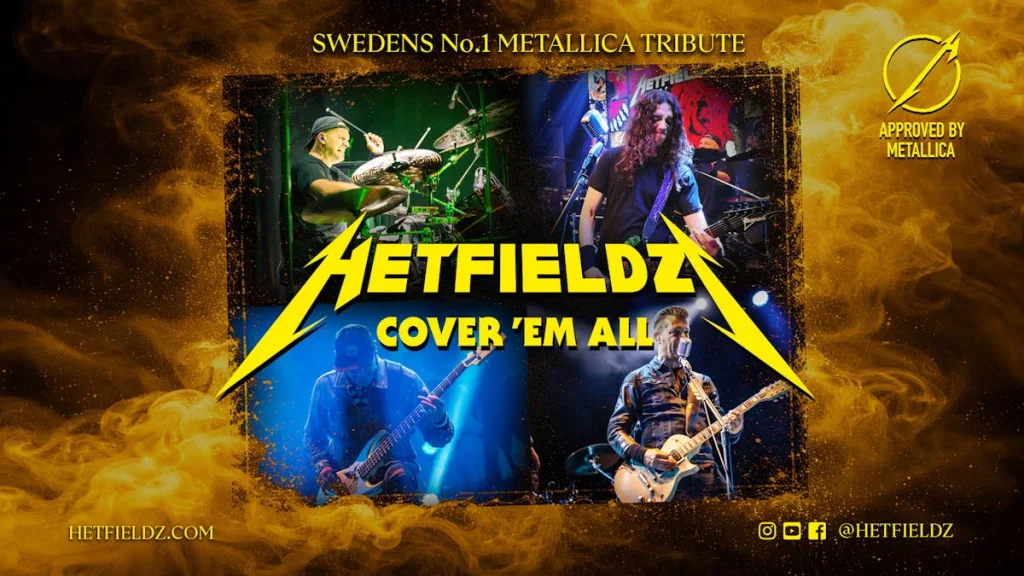 Hetfieldz - Metallica Tribute Show, Gävle 30 jan 2027